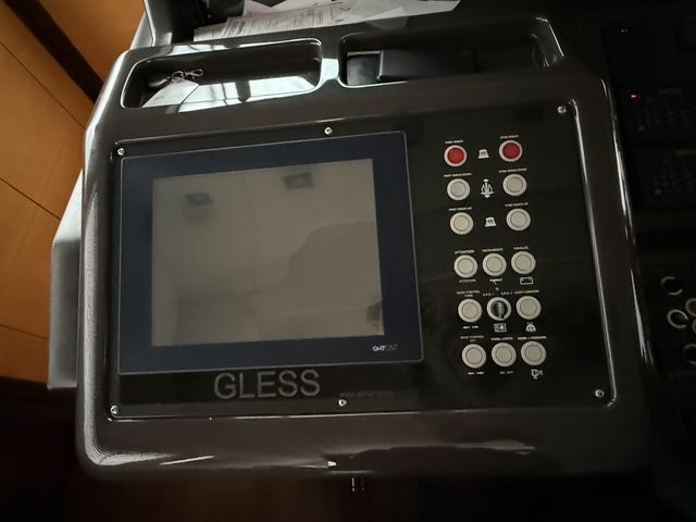 Önce: eski plotter ve kumanda paneli